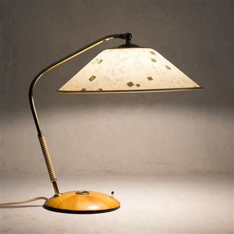 Mid Century Modern Table Lamp By Temde Leuchten 1960s 114276