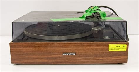 Vintage Pioneer Pl 15r Stereo Turntable