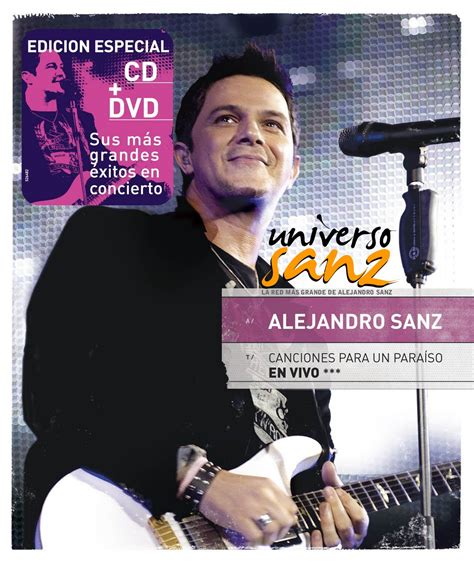 Más De Canciones Para Un Paraiso En Vivo Deluxe Edition Alejandro