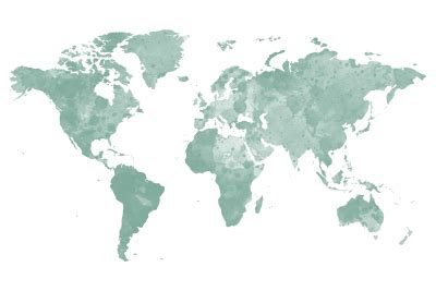 Ländernamen werden auf der silberfolie sowie darunter auf dem druck gedruckt. Weltkarte zum Ausdrucken als Wandbild - kostenfreier Download
