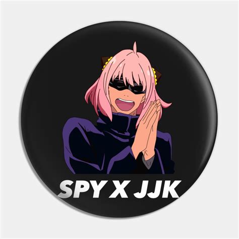 Gojo Satoru X Anya Forger Spy X Jujutsu Kaisen Anime Pin TeePublic