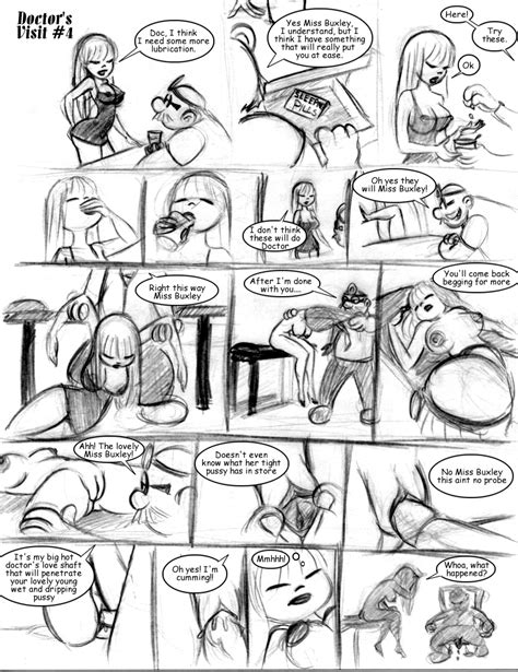 Rule 34 Beetle Bailey Comic Drugged English Text Jab Miss Buxley Monochrome Nipples Page 4