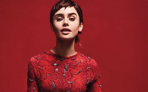 Lily Collins 2019 Wallpapers Wallpaper Cave