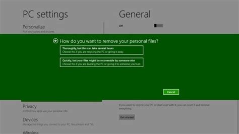 Windows 8 Reset And Refresh Microsofts New Ways To Restore Your Pc