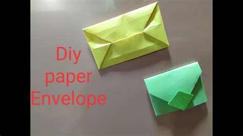 2 Types Of Envelope Diy Crafty Rohit Youtube