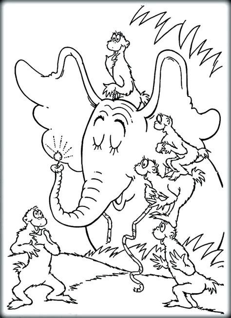 Thing One And Thing Two Coloring Page at GetDrawings | Free download