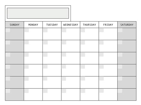 Printable Monthly Calendar Blank Calendar Monthly Planner Etsy Canada