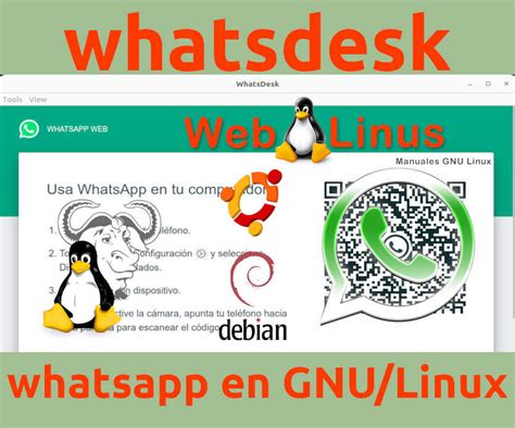 Whatsapp En Gnulinux Con Whatsdesk Weblinus