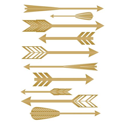 Feathered Arrows Pattern Wall Decal Shop Decals From Dana Decals