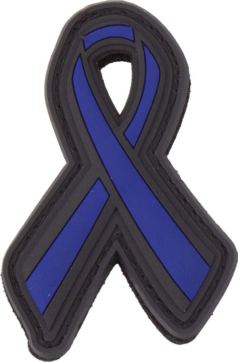 Tacopsgear Thin Blue Line Support Polizei Police Ribbon Schleife Patch