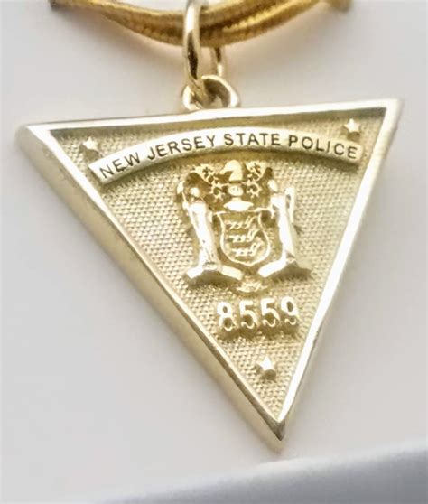 New Jersey State Police Badge Pendant Njsp Tri Lupon Gov Ph
