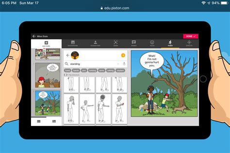 Review Pixton Free Comic Storyboard And Graphic Novel Maker App