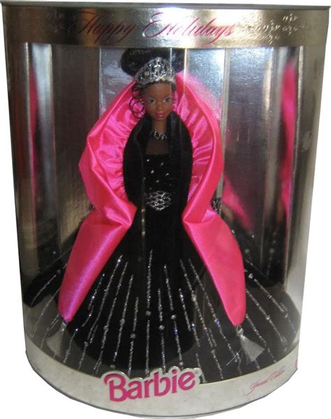 1998 Special Edition Happy Holidays Black Barbie Doll 2 20201