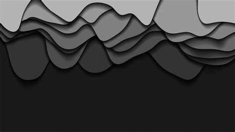Dark Grey Liquid Waves Corporate Abstract Motion Background Seamless
