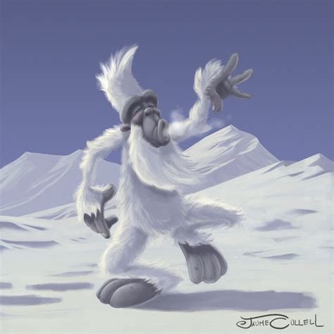 Dancing Yeti By Jaumecullell On Deviantart