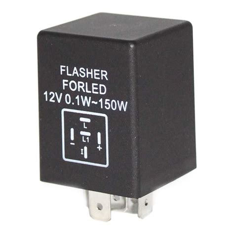 5 Pin EP27 FL27 LED Flasher Turn Signal Light Electronic 12V Relay