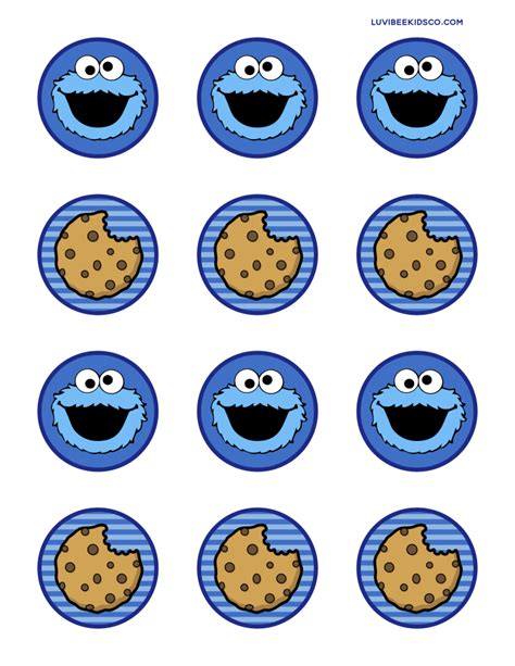 5 Best Cookie Monster Printable Templates Artofit