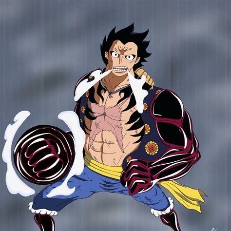 Monkey D Luffy 4th Gear By Bduane7 On Deviantart