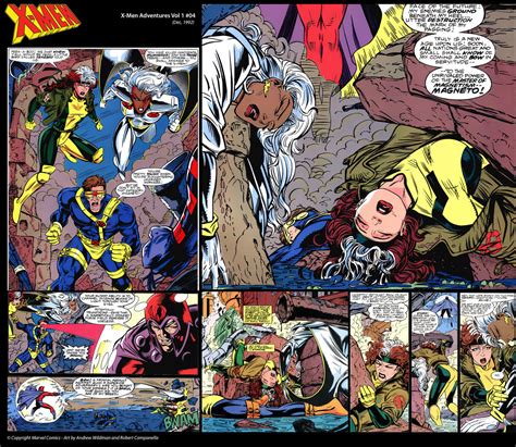 Storm And Rogue X Men Adventures Vol 1 004 By Bobko On Deviantart