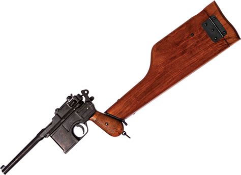 Dx1025 Denix 1896 C96 Mauser Pistol