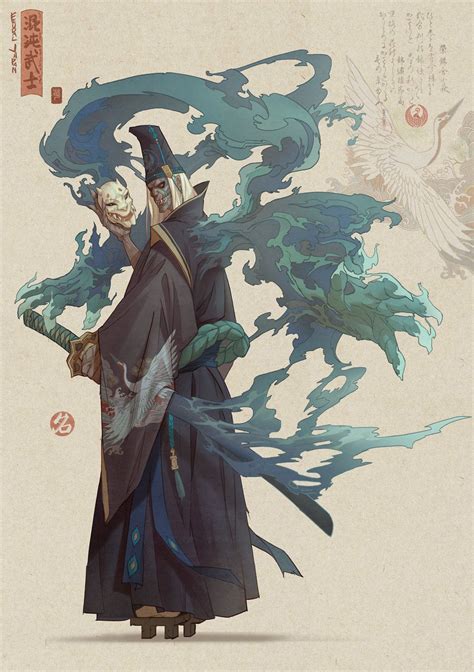 Feudal Japan The Shogunate Hua Lu Concept Art Characters Character