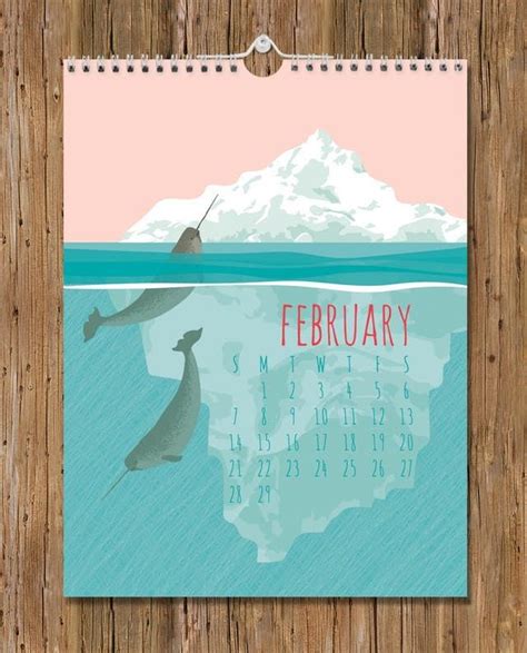 Hang It Up 15 Of The Most Beautiful Wall Calendars For 2016 Wall