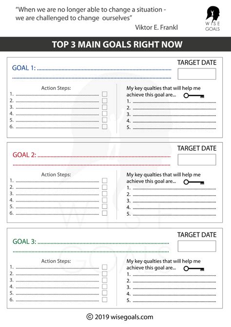 Stylish Goal Setting Worksheets To Print Pdf Free Goals Worksheet