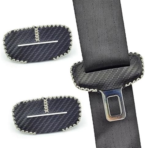 vaintod seat belt buckle cover pure hand sewing seat belt clip protective cover 2