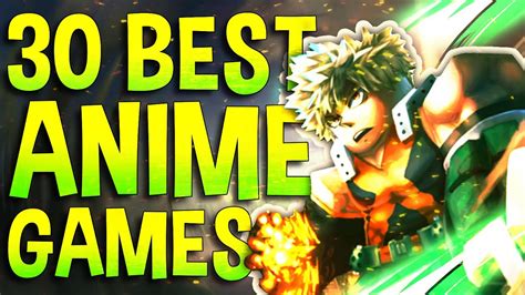 Top 30 Best Roblox Anime Games To Play In 2022 Youtube