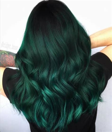 Dark Emerald Green Hair Dye 12 Best Green Hair Dyes Of 2021 To Spice