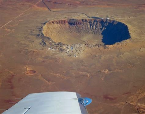 Ritebook The Giant Barringer Meteor Crater In Arizona