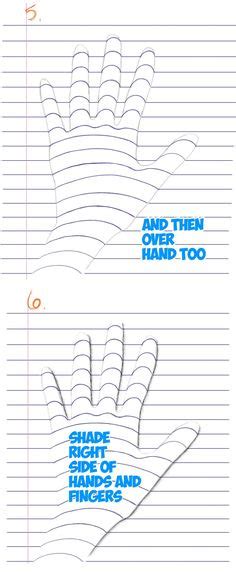 A cool drawing guide for older kids, teens, teachers, and students the photography of the step by step instructions was very poor, as the images were drawn onto white paper, then photographed without exposure. How to Draw 3 Prongs Optical Illusion Easy Step by Step ...