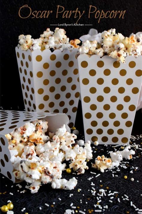 Oscar Party Popcorn Lord Byrons Kitchen