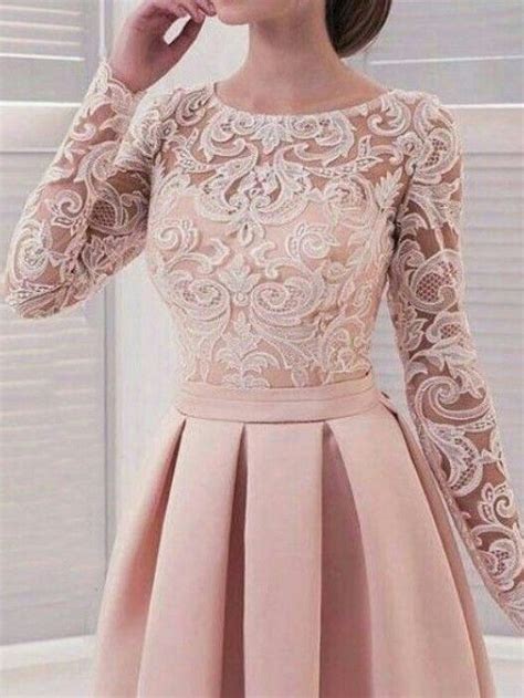 Long Sleeve Homecoming Dresses Lace A Line Simple Short Prom Dress