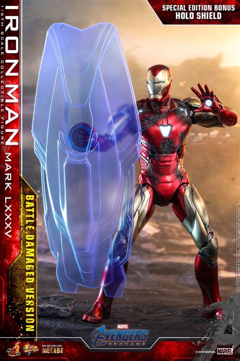 Hot Toys Battle Damaged Iron Man Mark 85 Figure Up For Order Marvel