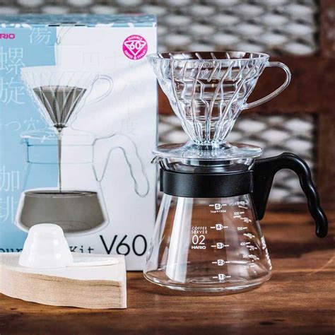V60 Pour Over Kit By Hario Brew Tea And Coffee Merchants