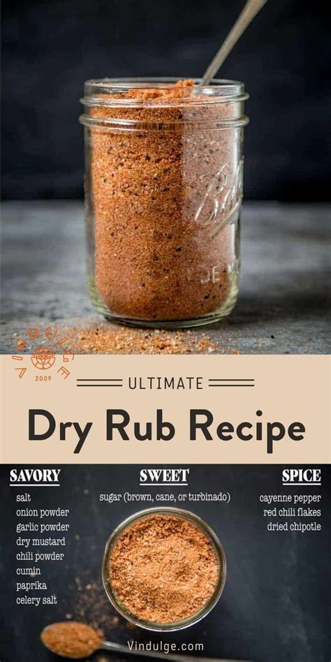 Ultimate Homemade Dry Rub For Pork And Chicken Recipe Rub Recipes