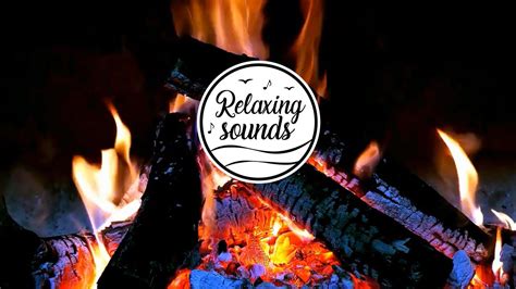 Relaxing Sounds Fire Campfire By The River Relaxing Fire And Nature