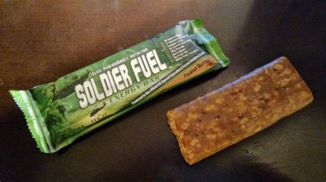 Soldier Fuel Energy Bars Developed For The Military But Tasty Enough