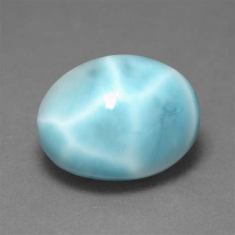 Blue Larimar 46ct Oval From Dominican Republic Gemstone