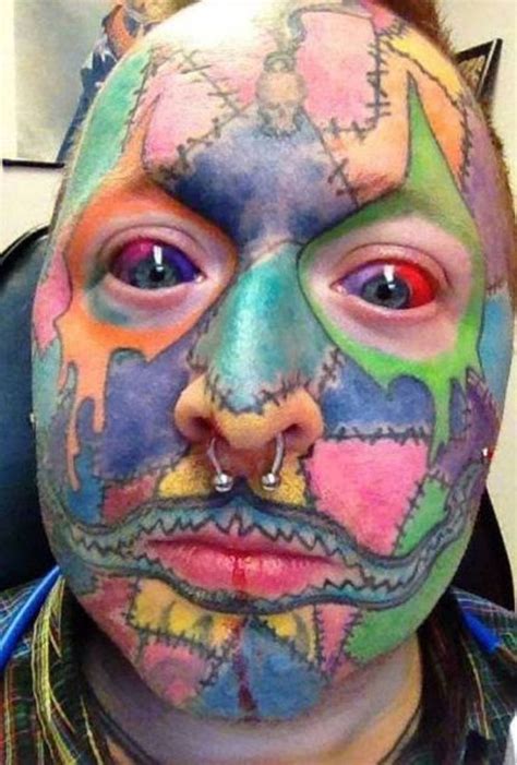 Worst Face Tattoos The Most Regrettable Face Tattoos Of All Time