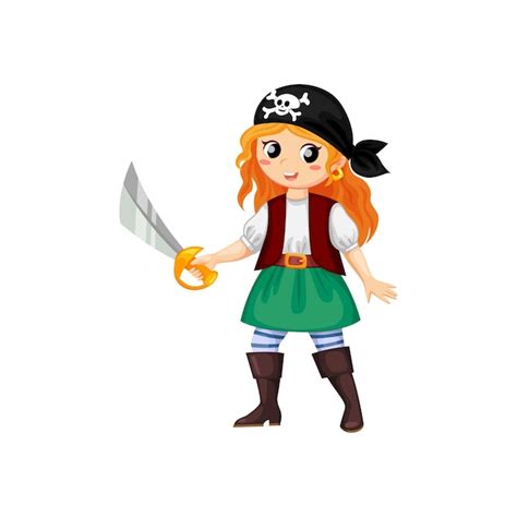 Girl Pirate Clipart Free