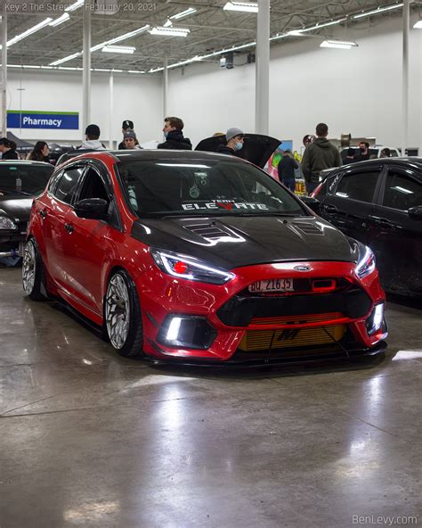 Red Ford Focus St With Team Elevate Benlevy Com
