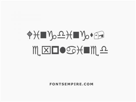 Wingdings Font Free Download Fonts Empire