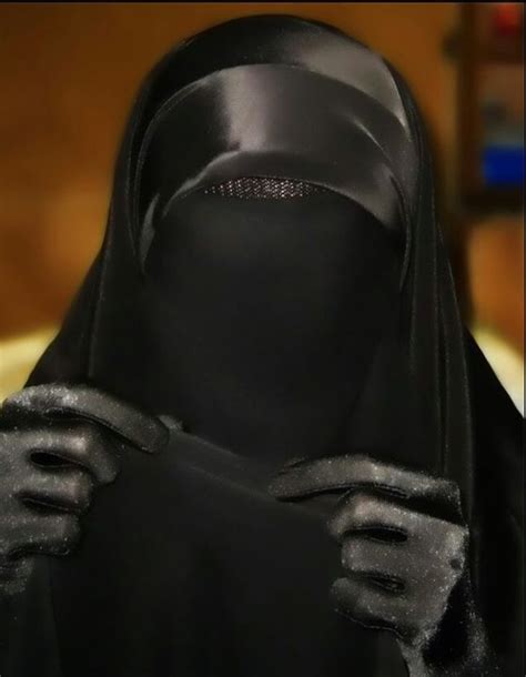 Shiny But Modest Niqab Hijab Niqab Muslim Women Fashion