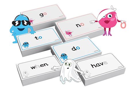 First 100 High Frequency Word Flashcards Monster Phonics