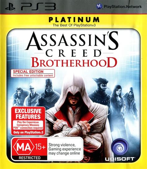 Assassins Creed Brotherhood Special Edition 2010 Box Cover Art
