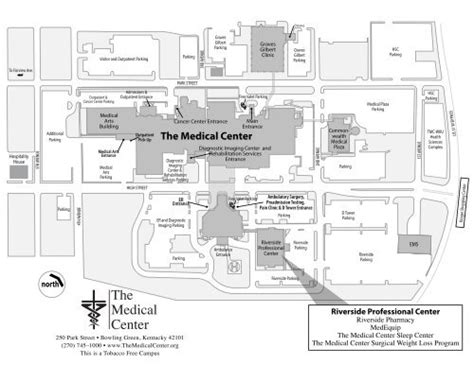 Campus Map The Medical Center