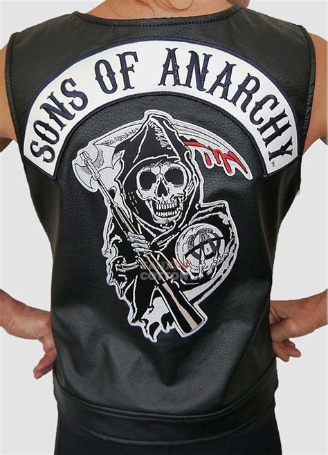 Sons Of Anarchy Women Vest Women Vest With Patches