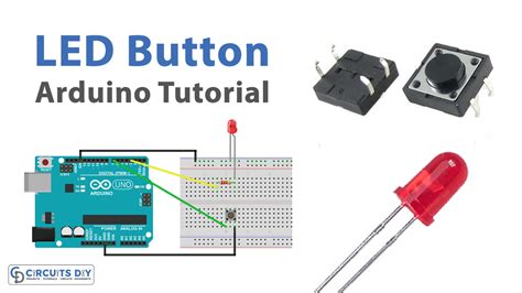 Getting Started With Arduino Uno Controlling Led With Push Button
